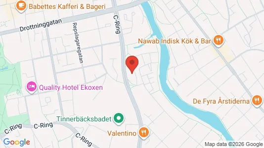 Apartments for rent i Linköping - kort over placeringen