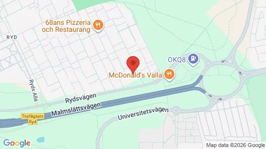 Apartments for rent i Linköping - kort over placeringen