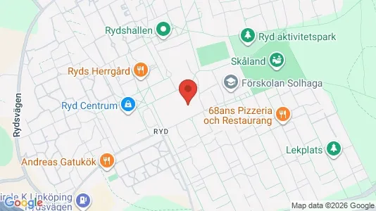 Apartments for rent i Linköping - kort over placeringen