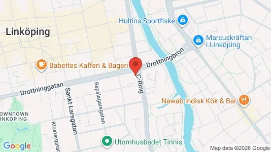Apartments for rent i Linköping - kort over placeringen
