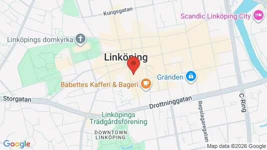 Apartments for rent i Linköping - kort over placeringen