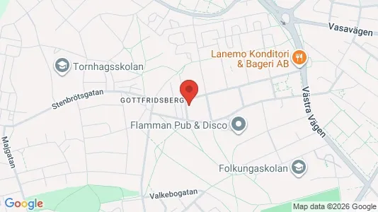 Apartments for rent i Linköping - kort over placeringen