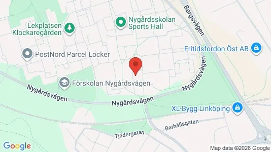 Apartments for rent i Linköping - kort over placeringen
