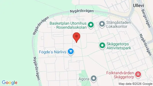 Apartments for rent i Linköping - kort over placeringen