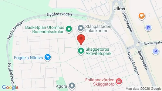 Apartments for rent i Linköping - kort over placeringen