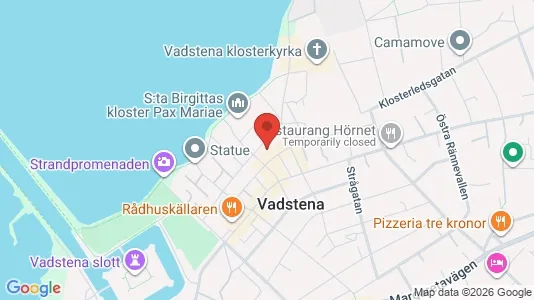 Apartments for rent i Vadstena - kort over placeringen