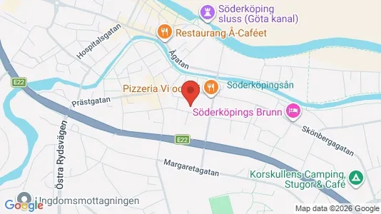 Apartments for rent i Söderköping - kort over placeringen