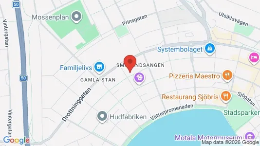 Apartments for rent i Motala - kort over placeringen