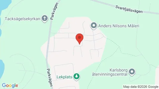 Apartments for rent i Karlsborg - kort over placeringen