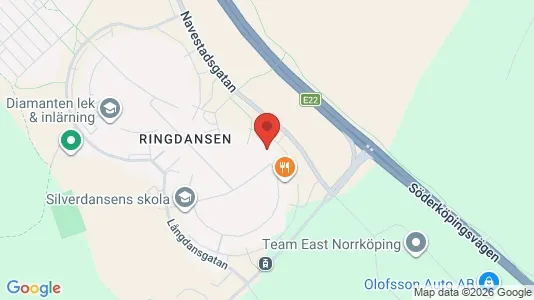 Apartments for rent i Norrköping - kort over placeringen