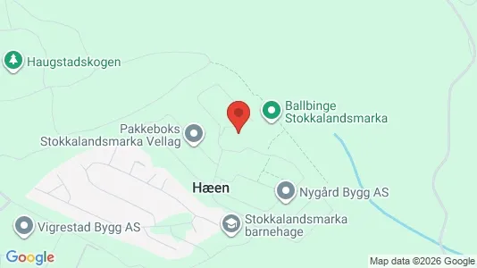 Apartments for rent i Hå - kort over placeringen