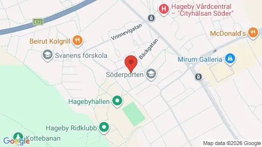 Apartments for rent i Norrköping - kort over placeringen