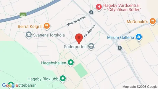 Apartments for rent i Norrköping - kort over placeringen