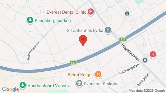 Apartments for rent i Norrköping - kort over placeringen