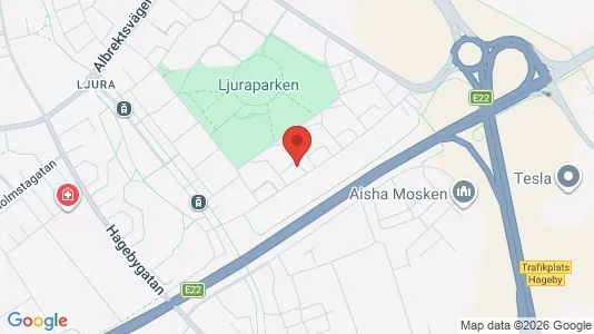Apartments for rent i Norrköping - kort over placeringen