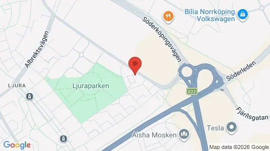 Apartments for rent i Norrköping - kort over placeringen