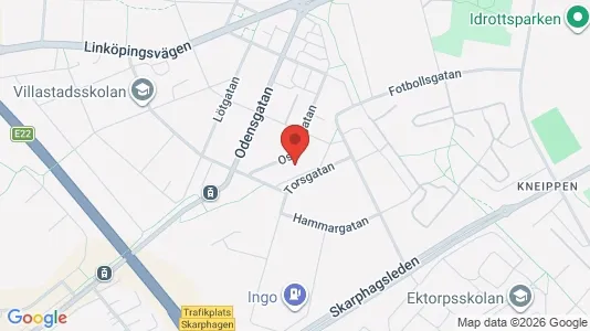 Apartments for rent i Norrköping - kort over placeringen
