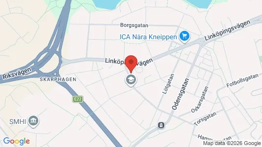 Apartments for rent i Norrköping - kort over placeringen