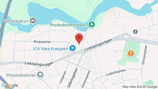 Apartments for rent i Norrköping - kort over placeringen