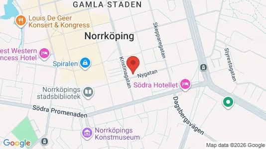 Apartments for rent i Norrköping - kort over placeringen