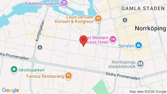 Apartments for rent i Norrköping - kort over placeringen