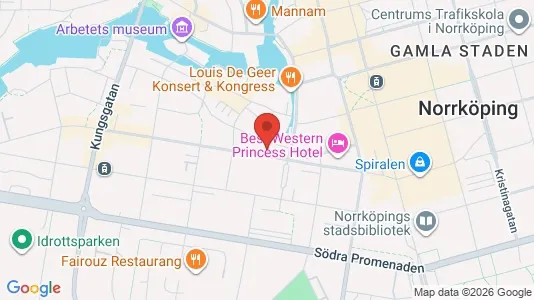 Apartments for rent i Norrköping - kort over placeringen