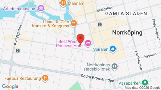 Apartments for rent i Norrköping - kort over placeringen