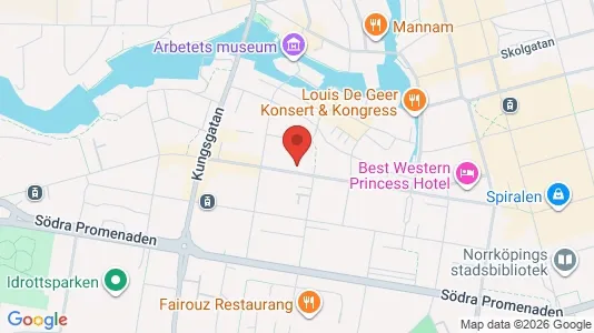 Apartments for rent i Norrköping - kort over placeringen
