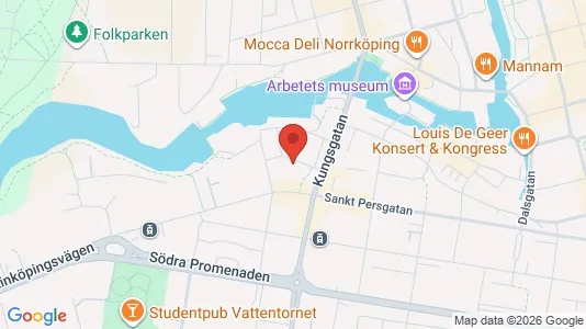 Apartments for rent i Norrköping - kort over placeringen