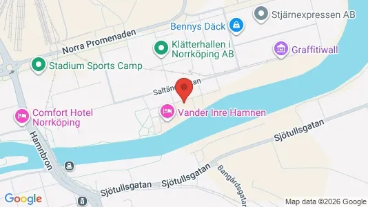 Apartments for rent i Norrköping - kort over placeringen