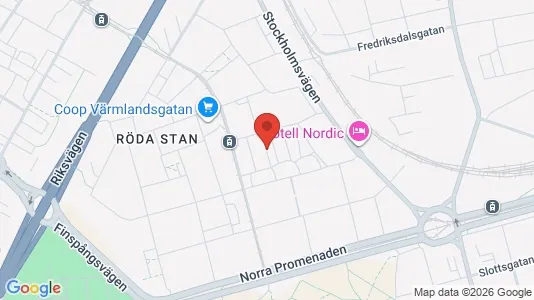 Apartments for rent i Norrköping - kort over placeringen