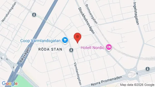 Apartments for rent i Norrköping - kort over placeringen