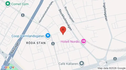 Apartments for rent i Norrköping - kort over placeringen