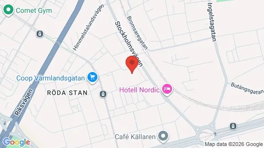 Apartments for rent i Norrköping - kort over placeringen