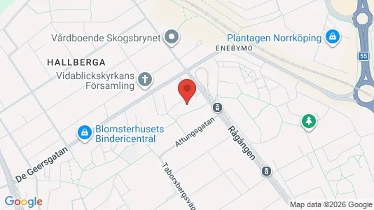 Apartments for rent i Norrköping - kort over placeringen
