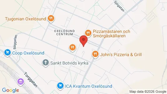 Apartments for rent i Oxelösund - kort over placeringen