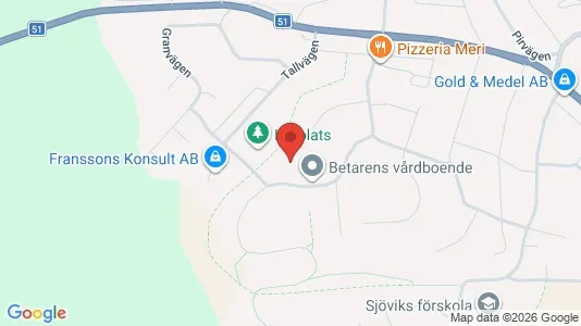 Apartments for rent i Finspång - kort over placeringen