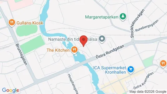 Apartments for rent i Nyköping - kort over placeringen