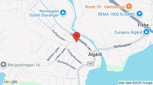 Apartments for rent i Gjesdal - kort over placeringen