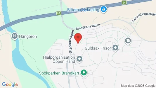 Apartments for rent i Nyköping - kort over placeringen