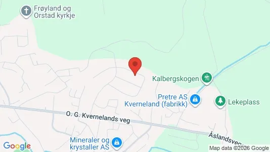 Apartments for rent i Time - kort over placeringen