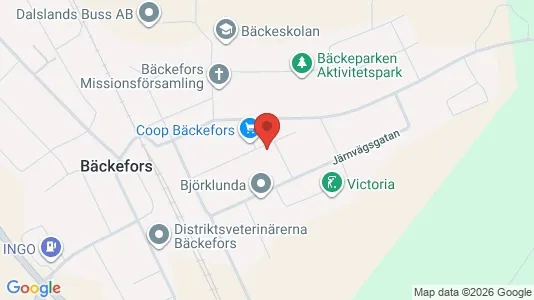 Apartments for rent i Bengtsfors - kort over placeringen