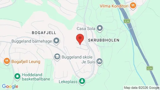 Apartments for rent i Sandnes - kort over placeringen