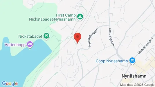 Apartments for rent i Nynäshamn - kort over placeringen