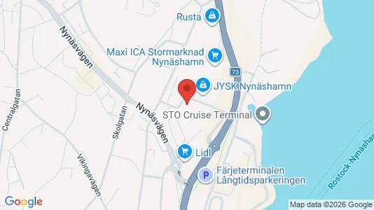 Apartments for rent i Nynäshamn - kort over placeringen