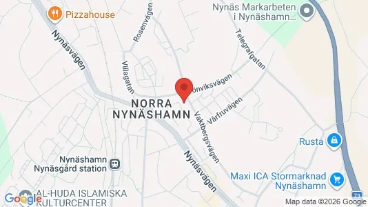 Apartments for rent i Nynäshamn - kort over placeringen