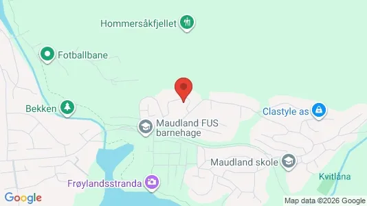 Apartments for rent i Sandnes - kort over placeringen