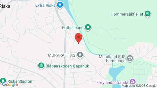 Apartments for rent i Sandnes - kort over placeringen
