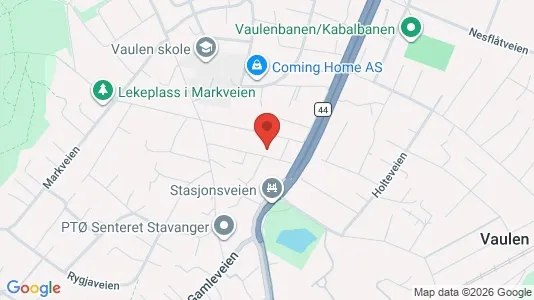 Apartments for rent i Stavanger - kort over placeringen