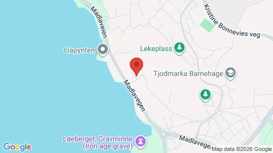 Rooms for rent i Stavanger - kort over placeringen